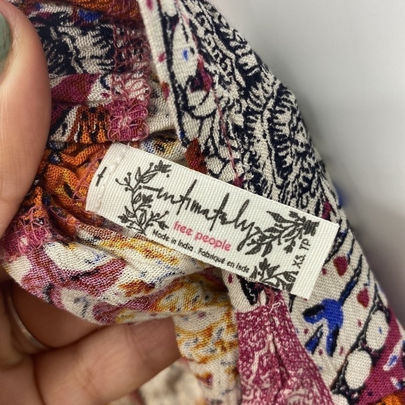 Free People Count Me In Trapeze Mini Dress - Picture 6 of 9